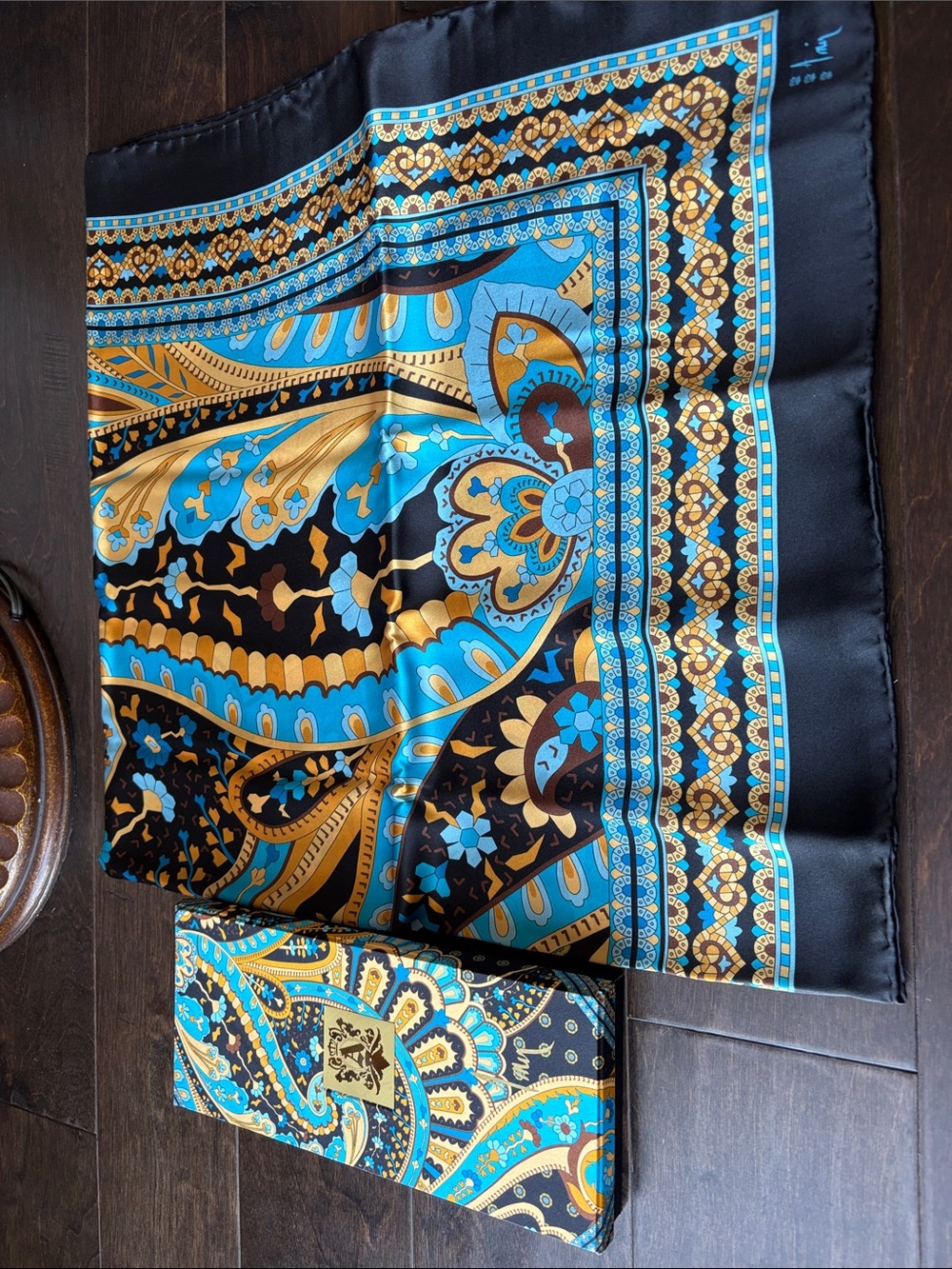 Amir from Beverly Hills Hotel scarf